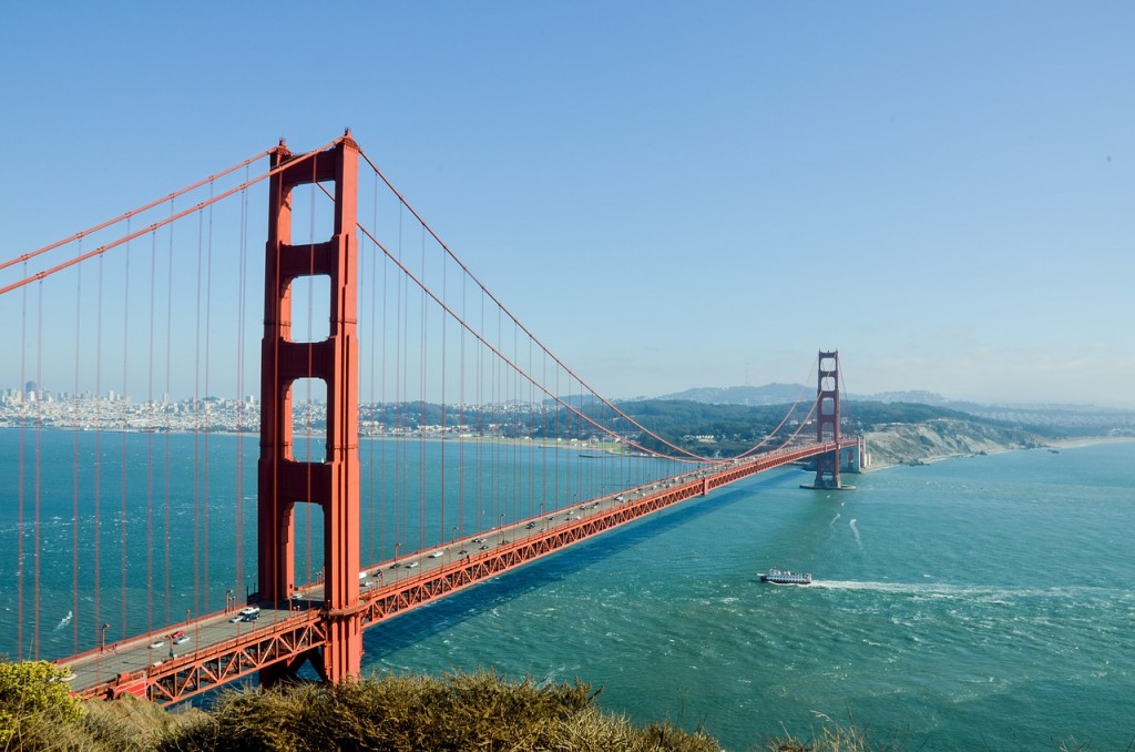 There's nothing quite like riding over the Golden Gate Bridge on a clear, sunny day.